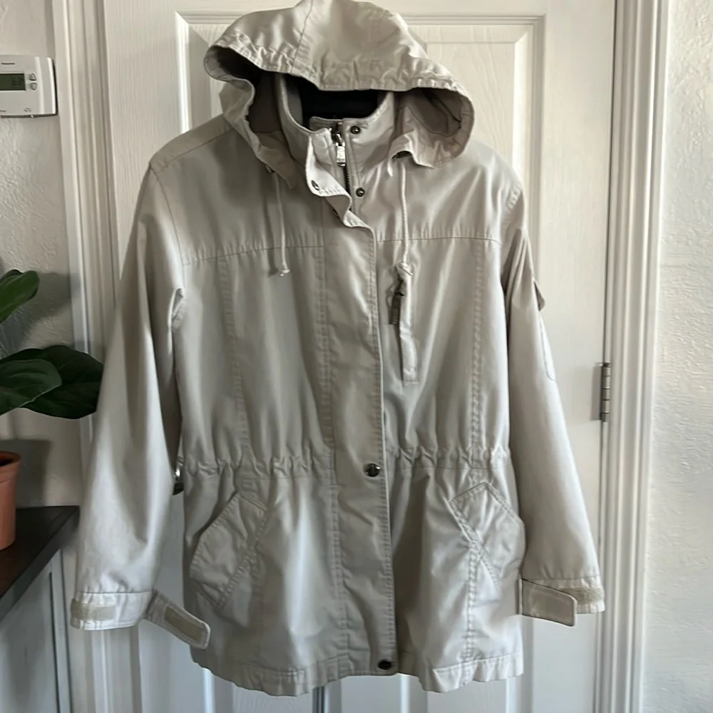 Pacific Trail Parka Coat size M cream color - Picture 1 of 17